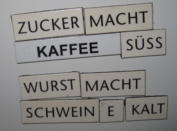 Meditiert ein wenig über der Tragweite der Aussage...