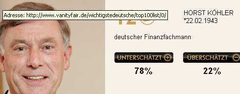 Screenshot: vanityfair.de