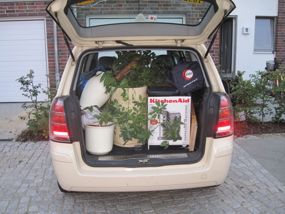 As much as possible - Umzug per Taxi